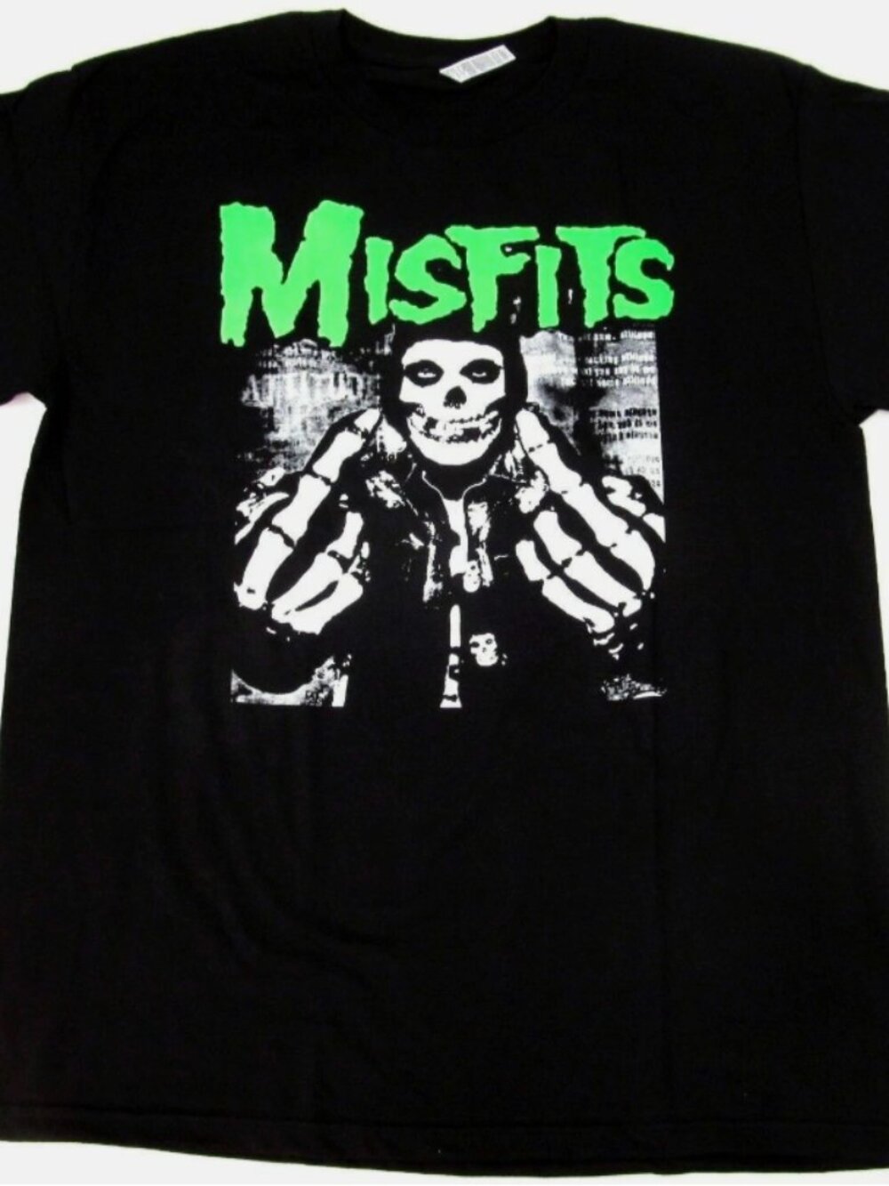 RARE The MISFITS T-shirt Psycho Fiend Skull Danzig Horror Punk Tee Men's New L